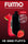 Red vape device with strawberry and watermelon graphics on a red background, featuring the brand 'FUMMO'.