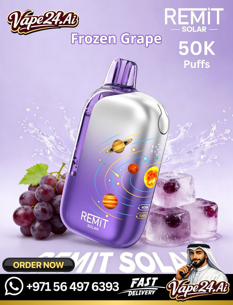 REMIT Solar 50000 Puffs Disposable Vape in Dubai UAE