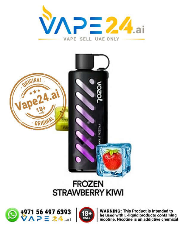 Vozol Gear Shisha 25000 Puffs Disposable Vape in Dubai Flavors: Frozen Strawberry Kiwi