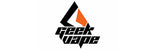 GeekVape logo featuring a distinctive triangle design in black and orange, representing the vaping brand's identity.