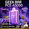 Geek Bar PCE 40000 Puffs Disposable Vape Grape Ice
