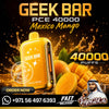 Geek Bar PCE 40000 Puffs Disposable Vape Maxico Mango