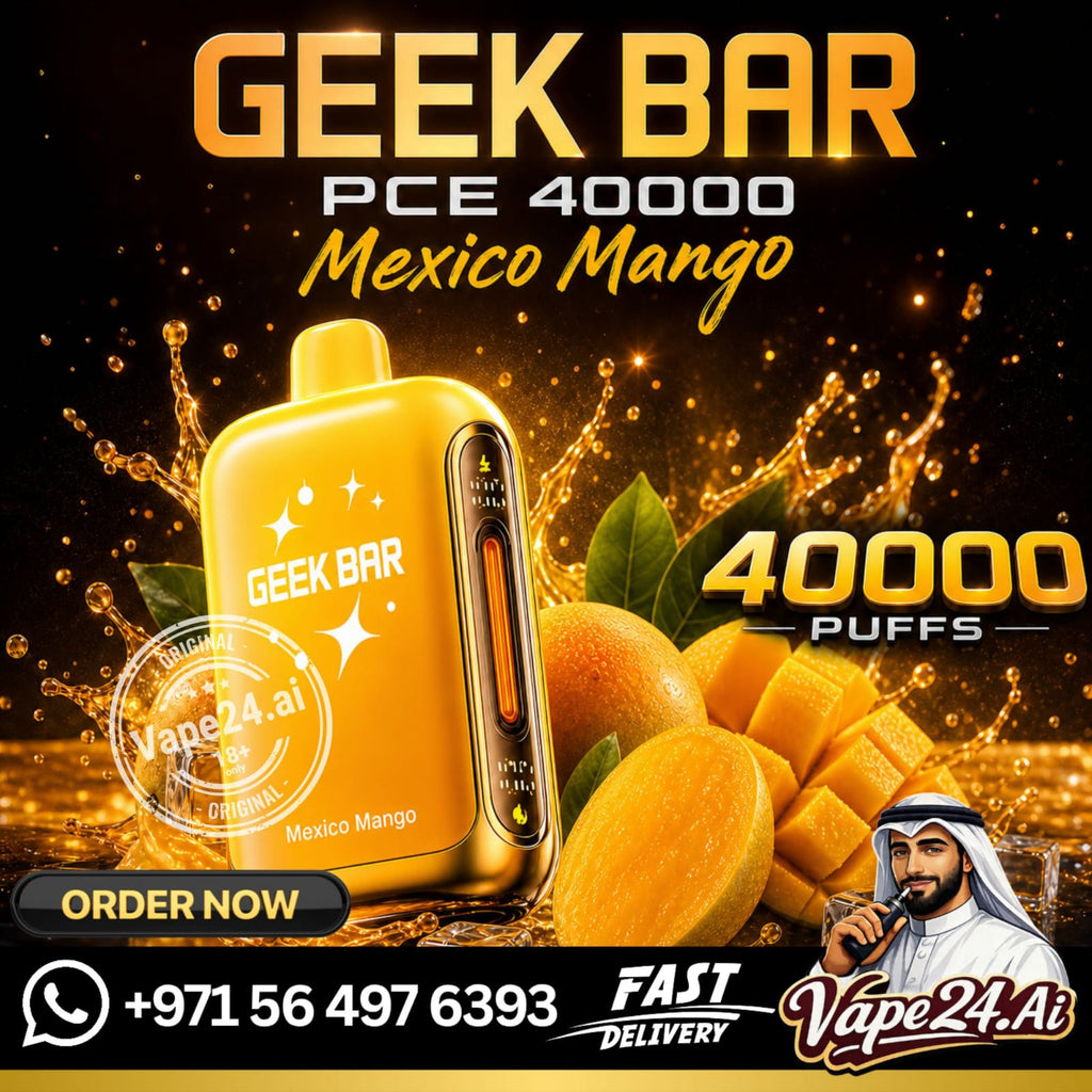 Geek Bar PCE 40000 Puffs Disposable Vape Maxico Mango