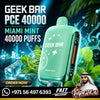 Geek Bar PCE 40000 Puffs Disposable Vape Miami Mint