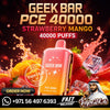 Geek Bar PCE 40000 Puffs Disposable Vape Strawberry Mango