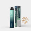 Vape Bar Ghost Pro 3500 Puffs Glacier Mint disposable vape with packaging and Vape24.ai branding.