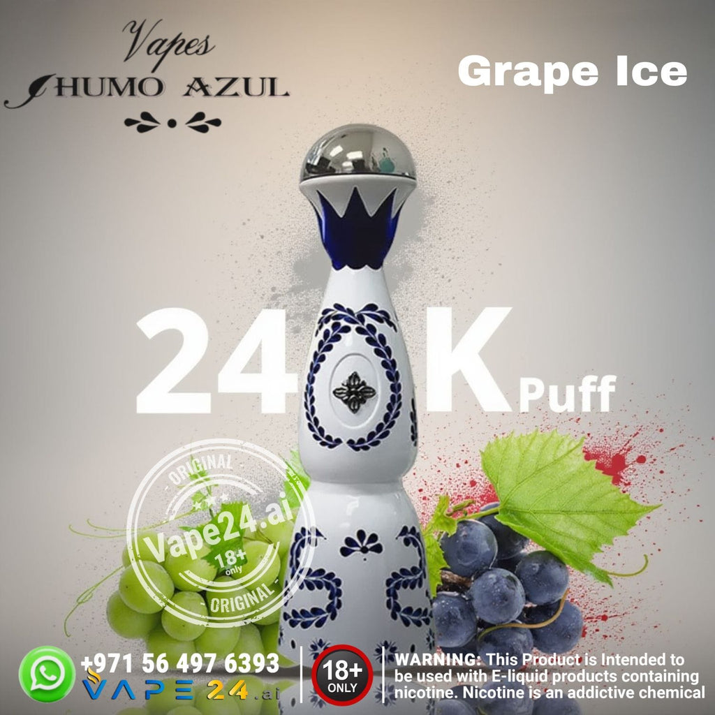 Humo Azul 24000 Puffs Rechargeable Disposable Vape in Dubai