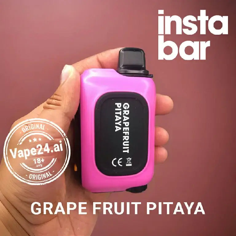 Instabar WT 15000 Puffs Vape with Boost Mode in UAE Flavors: Grape Fruit Pitaya