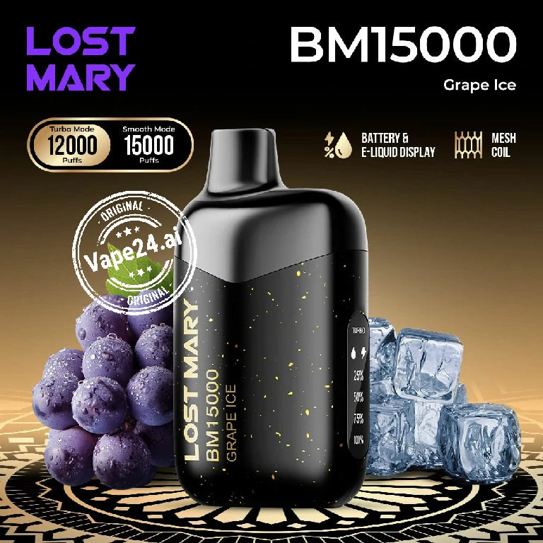 LOST MARY BM15000 Disposable Vape – 15000 Puffs in Dubai
