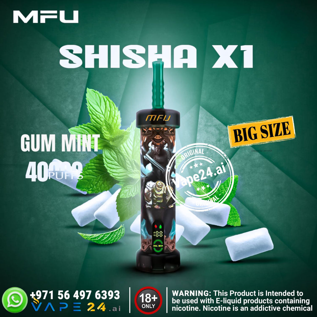MFU Shisha X1 40000 Puffs Disposable Vape in UAE