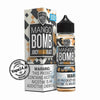 VGOD Mango Bomb 60ML e-liquid bottle with iced flavor packaging, featuring nicotine warning label.