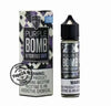 VGOD Purple Bomb 60ML e-liquid bottle with iced flavor packaging, featuring nicotine warning label.