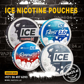 ICE Nicotine Pouches in Dubai, UAE Flavors- : Blueberry 8mg