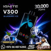 IGNITE V300 (30,000) Puffs Rechargeable Disposable Vape Blueberry Ice
