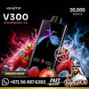 IGNITE V300 (30,000) Puffs Rechargeable Disposable Vape Strawberry Ice