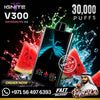 IGNITE V300 (30,000) Puffs Rechargeable Disposable Vape Watermelon Ice