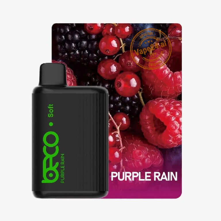 Buy BECO Soft 6000 Puffs Disposable Vape - 6000 Puffs UAEFLAVOR ::: Purple Rain