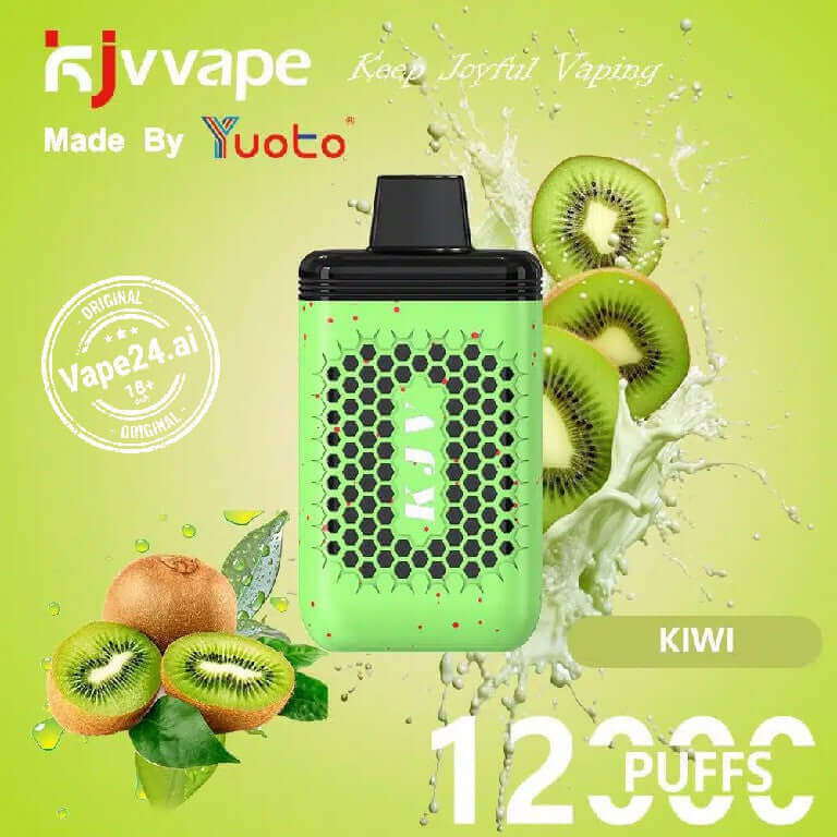 Yuoto KJV 12000 Puffs Disposable Vape - 12,000 Puffs, 650mAhFLAVORS ::: Kiwi