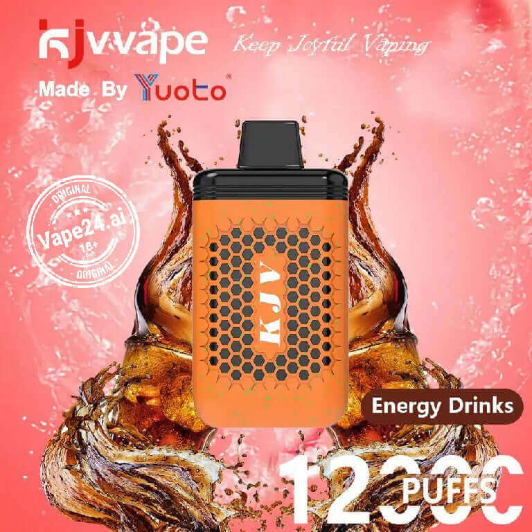 Yuoto KJV 12000 Puffs Disposable Vape - 12,000 Puffs, 650mAhFLAVORS ::: Energy Drinks