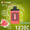 Yuoto KJV 12000 Puffs Disposable Vape - 12,000 Puffs, 650mAhFLAVORS ::: Watermelon Ice