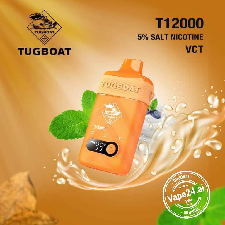 Tugboat T12000 Disposable Vape | Dubai, UAEFlavors ::: Vct