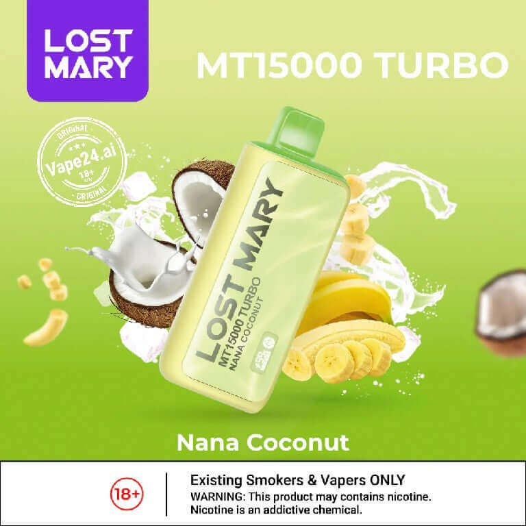 Lost Mary MT15000 Turbo Vape - 15,000 Puffs, Rechargeable vape24.ai Lost Mary MT15000 Turbo Vape - 15,000 Puffs, Rechargeable vape24.ai