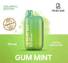 Prime Bar 8000 Puffs Vape - Dubai's Best 50mg DisposableFLAVOR ::: Gum Mint