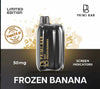 Prime Bar 8000 Puffs Vape - Dubai's Best 50mg DisposableFLAVOR ::: Frozen Banana