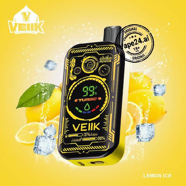 Veiik Space Mist 25000 Puffs Disposable Vape in Dubai Flavors: Lemon Ice