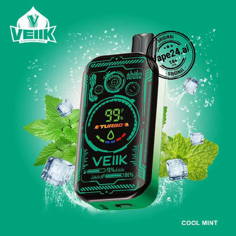 Veiik Space Mist 25000 Puffs Disposable Vape in Dubai Flavors: Cool Mint