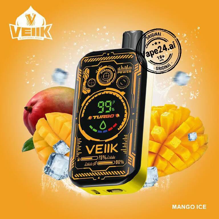 Veiik Space Mist 25000 Puffs Disposable Vape in Dubai Flavors: Mango Ice