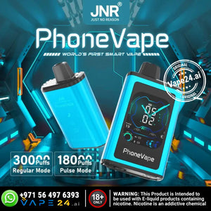 JNR Phone Vape 30000 – Smart Vape with 30K Puffs & Watch in Dubai