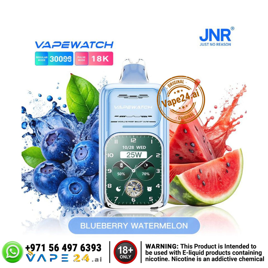 JNR VapeWatch 30K Puffs Smart Vape Dubai Buy Online vape24.ai JNR VapeWatch 30K Puffs Smart Vape Dubai Buy Online vape24.ai