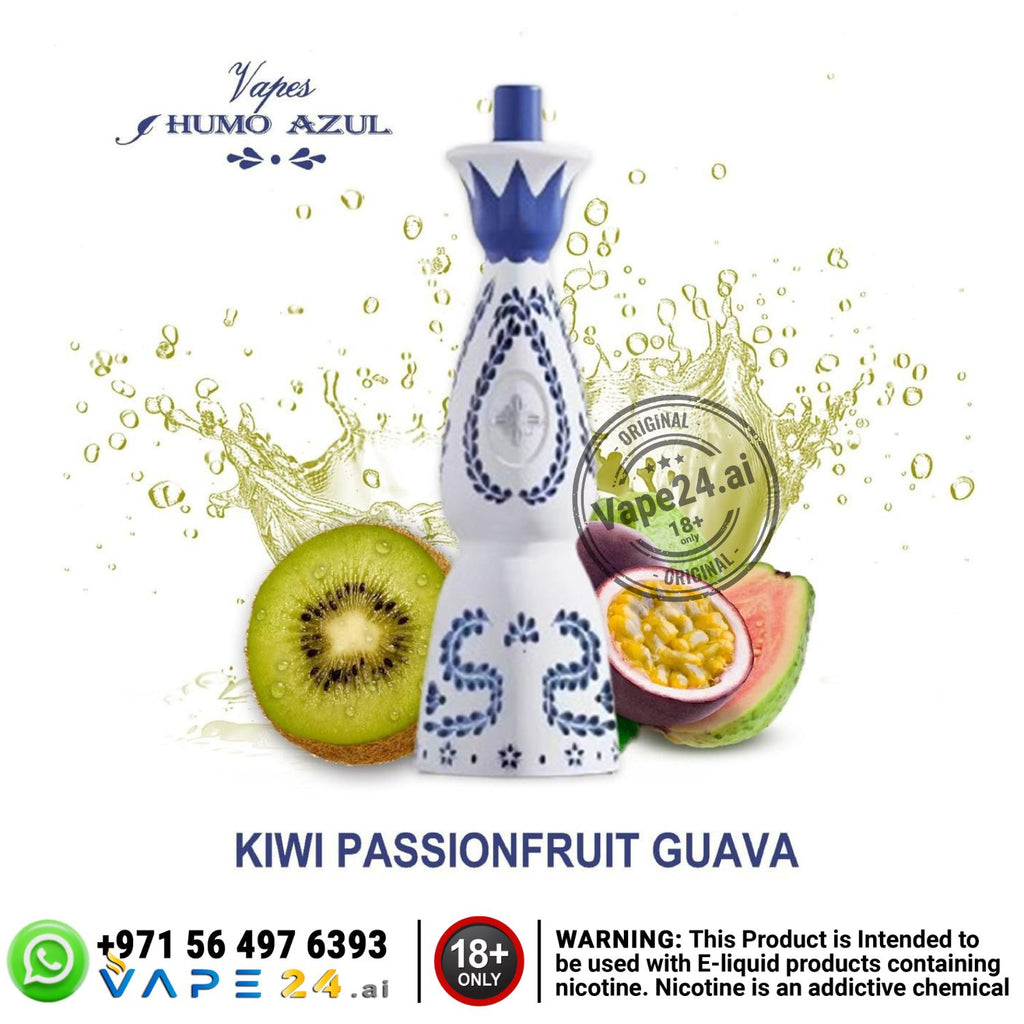 Kiwi-Passionfruit-Guava-Humo-Azul-15000-Puffs-Disposable-Vape