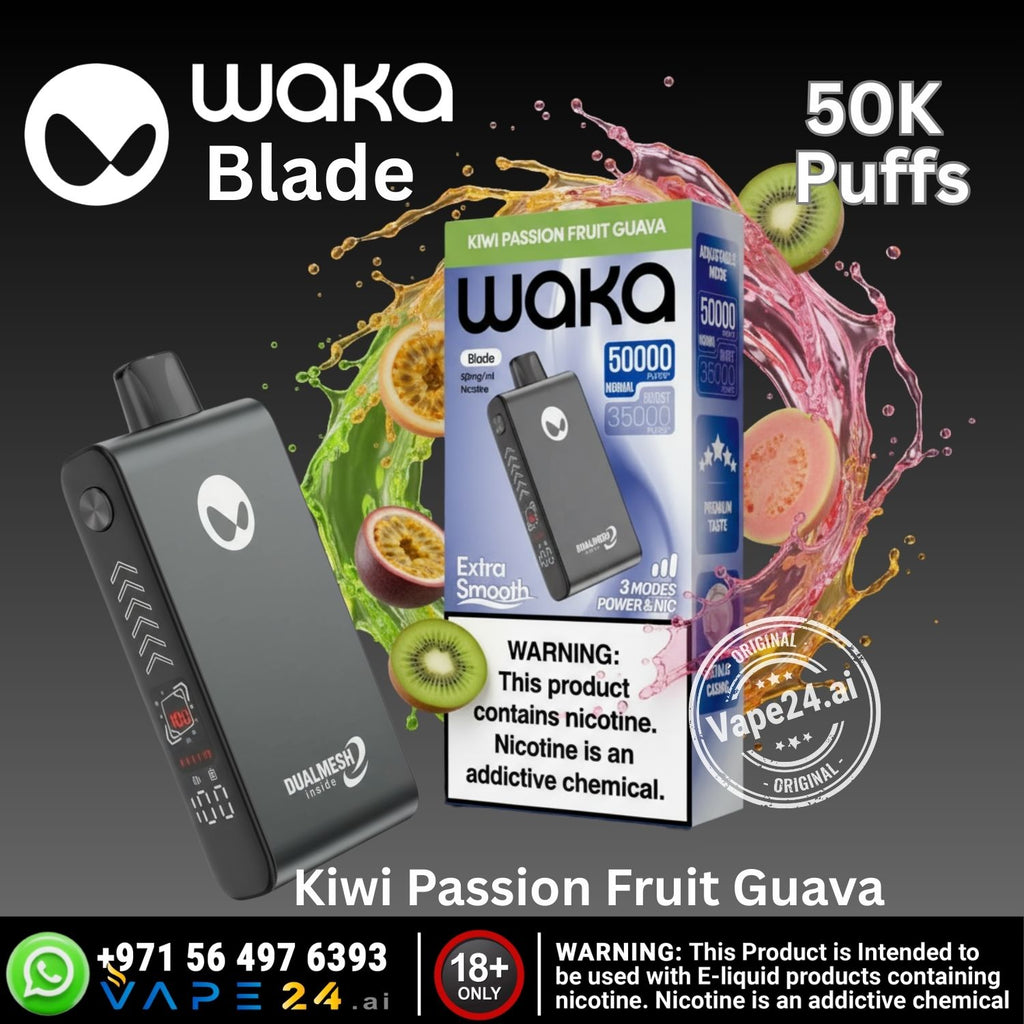 Waka Blade 50000 Puffs Disposable Vape – High Puff Device in UAE