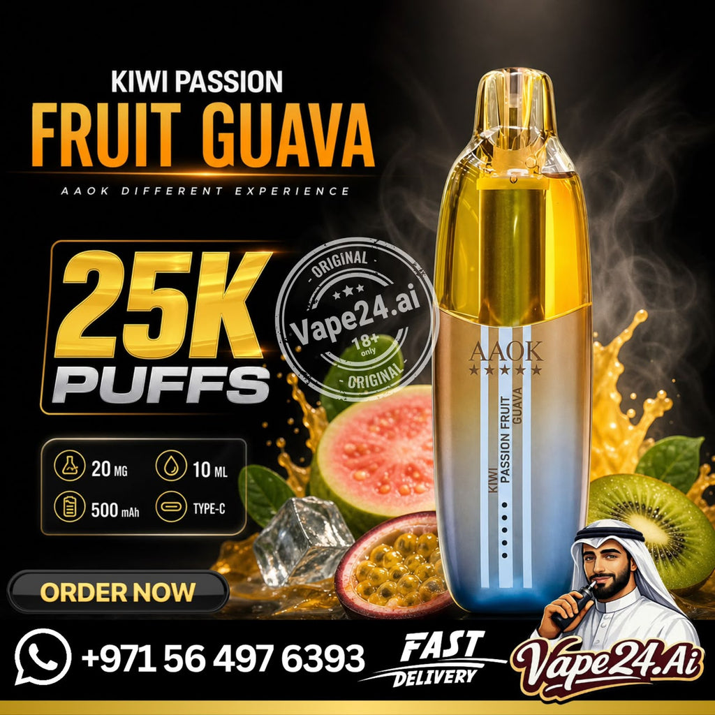 AAOK 25K Puffs Disposable Vape in Dubai, UAE