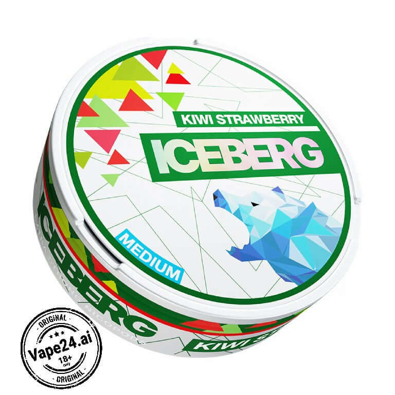 Iceberg Nicotine Pouches - Buy in Dubai, UAE Flavors: Kiwi Strawberry – 20mg