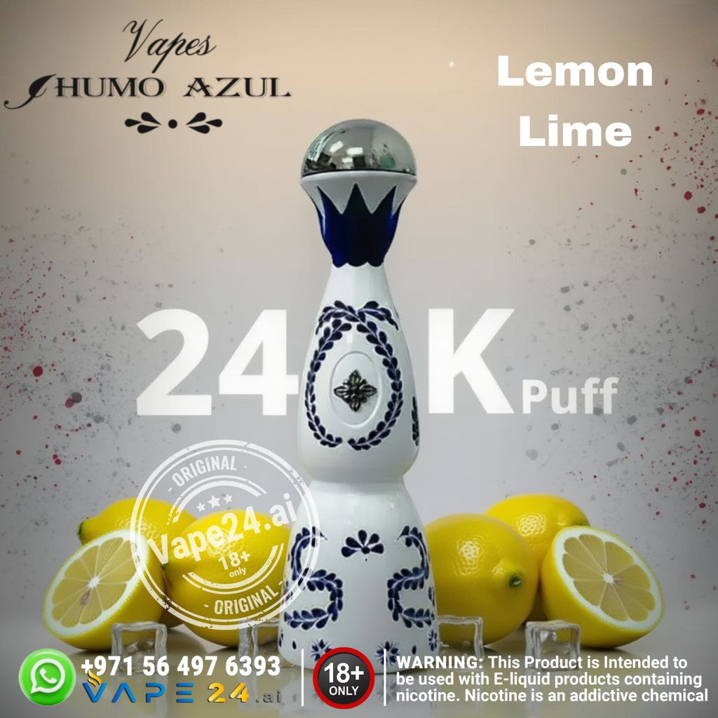 Humo Azul 24000 Puffs Rechargeable Disposable Vape in Dubai