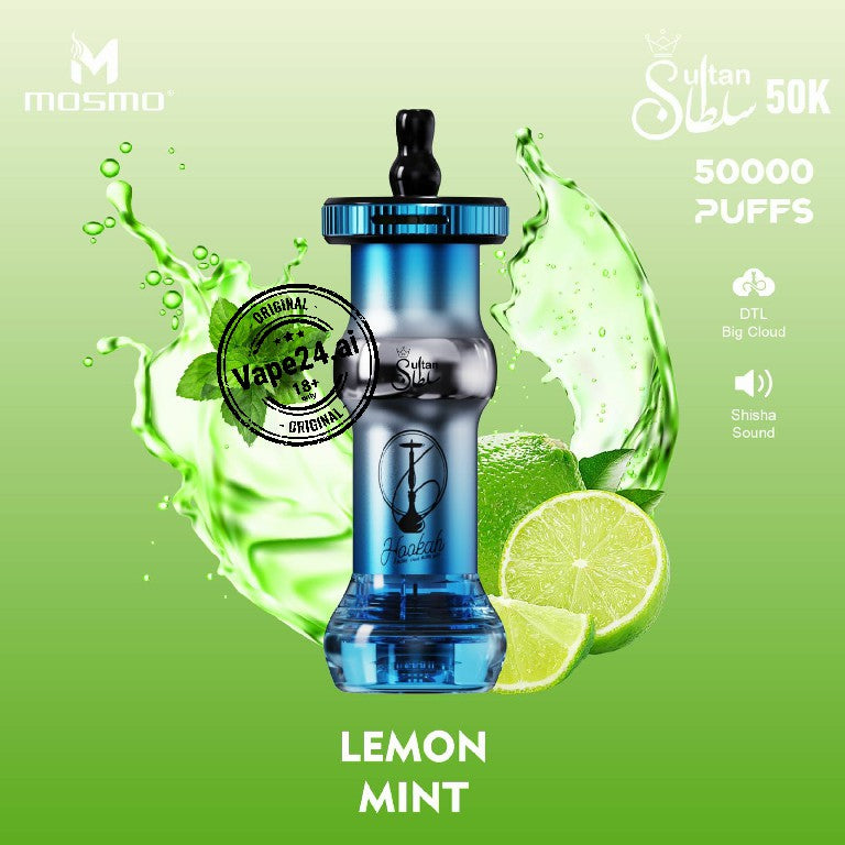 Mosmo Sultan 50000 Puffs (DTL) Disposable E-Hookah Dubai