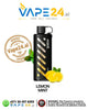 Vozol Gear Shisha 25000 Puffs Disposable Vape in Dubai Flavors: Lemon Mint