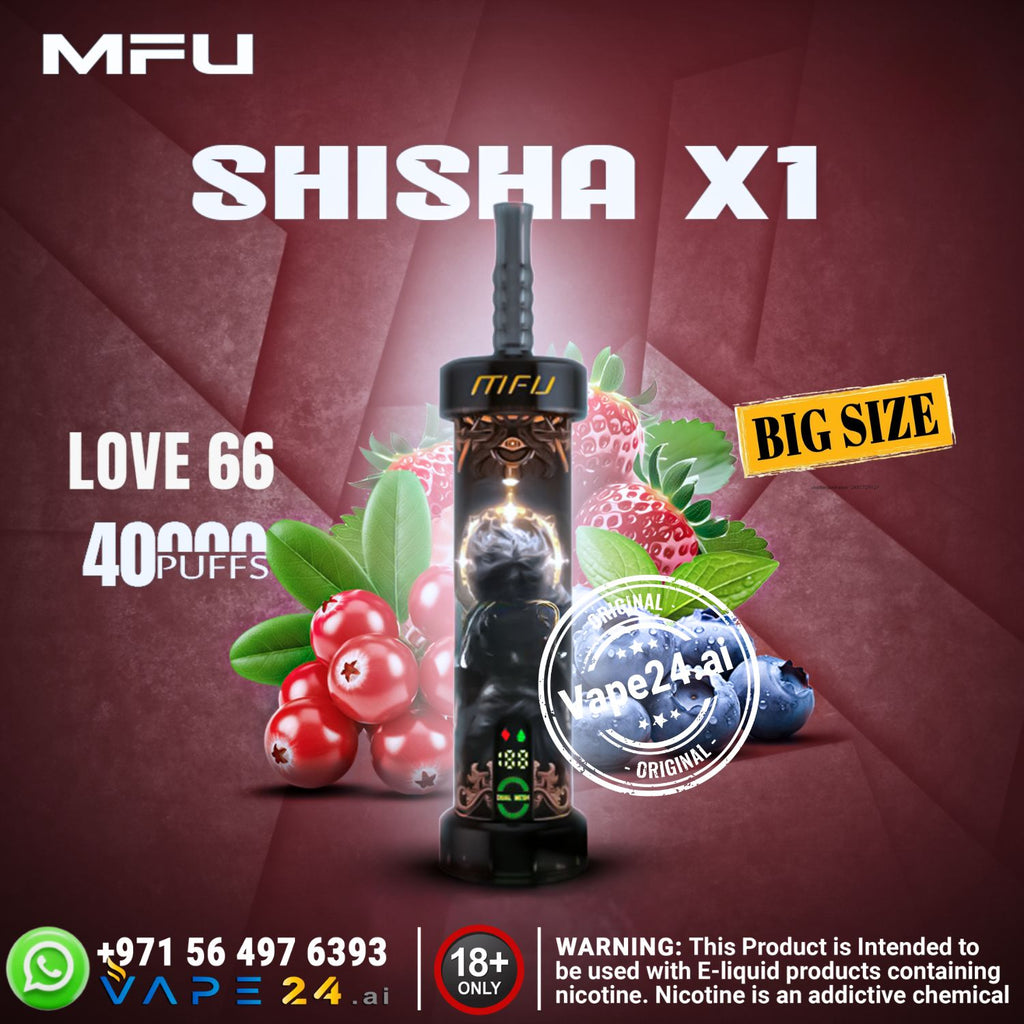 MFU Shisha X1 40000 Puffs Disposable Vape in UAE