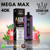 Al-Fakher-Crown-Bar-Mega-Max-40k-Puffs-Lush-Ice