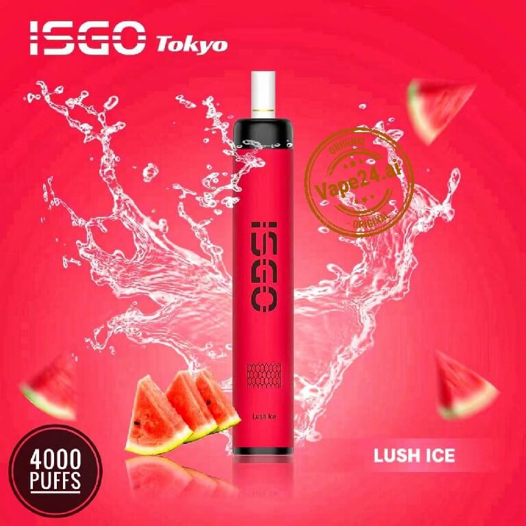 ISGO Tokyo 4000 Puffs Disposable Vape – Best Flavors in UAE Flavors: Lush Ice