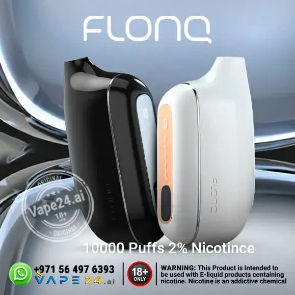 Malaki Flonq 10000 Puffs Max Smart 2% Nicotine Vape in Dubai Flavors ::: Banana Milkshake vape24.ai