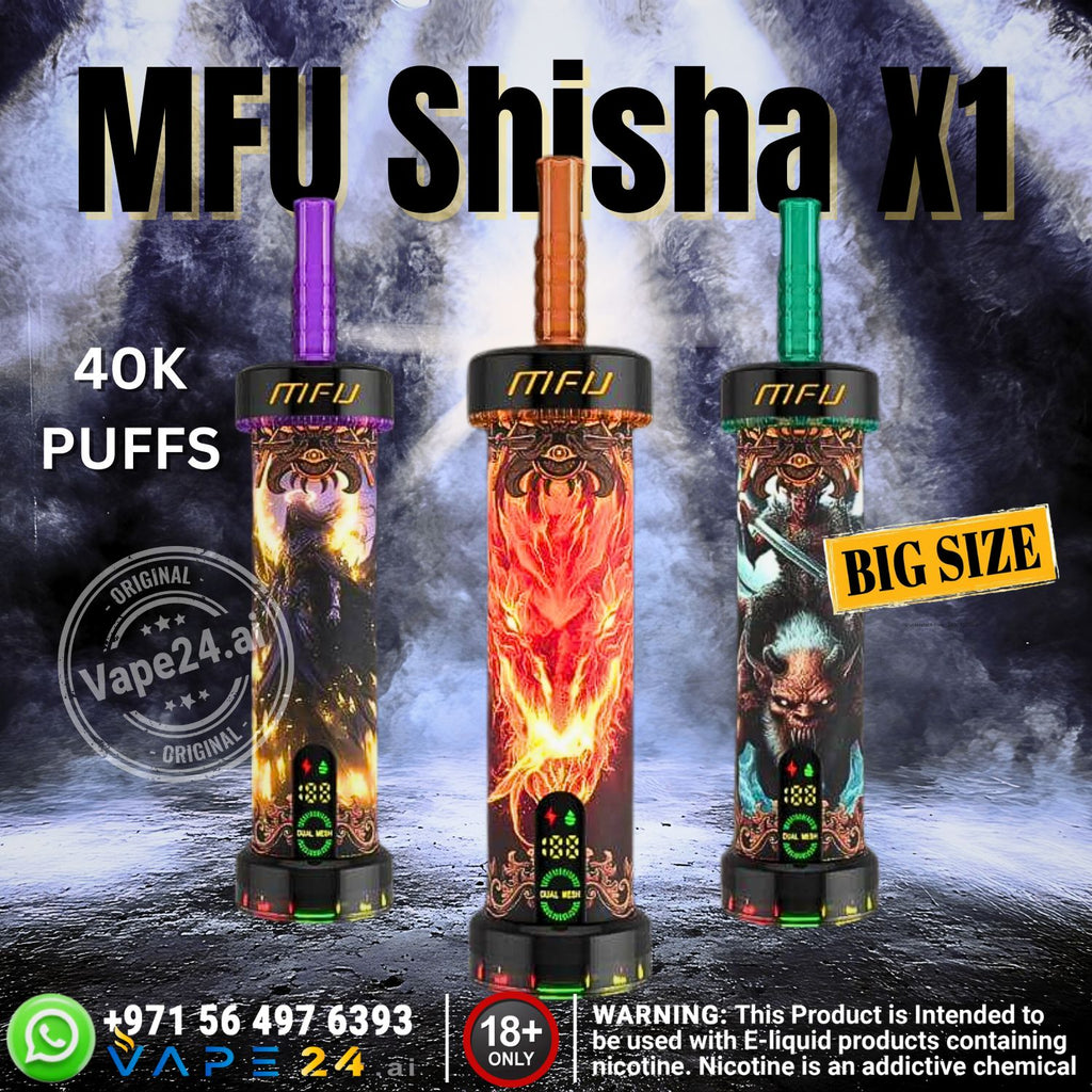 MFU Shisha X1 40000 Puffs Disposable Vape in UAE