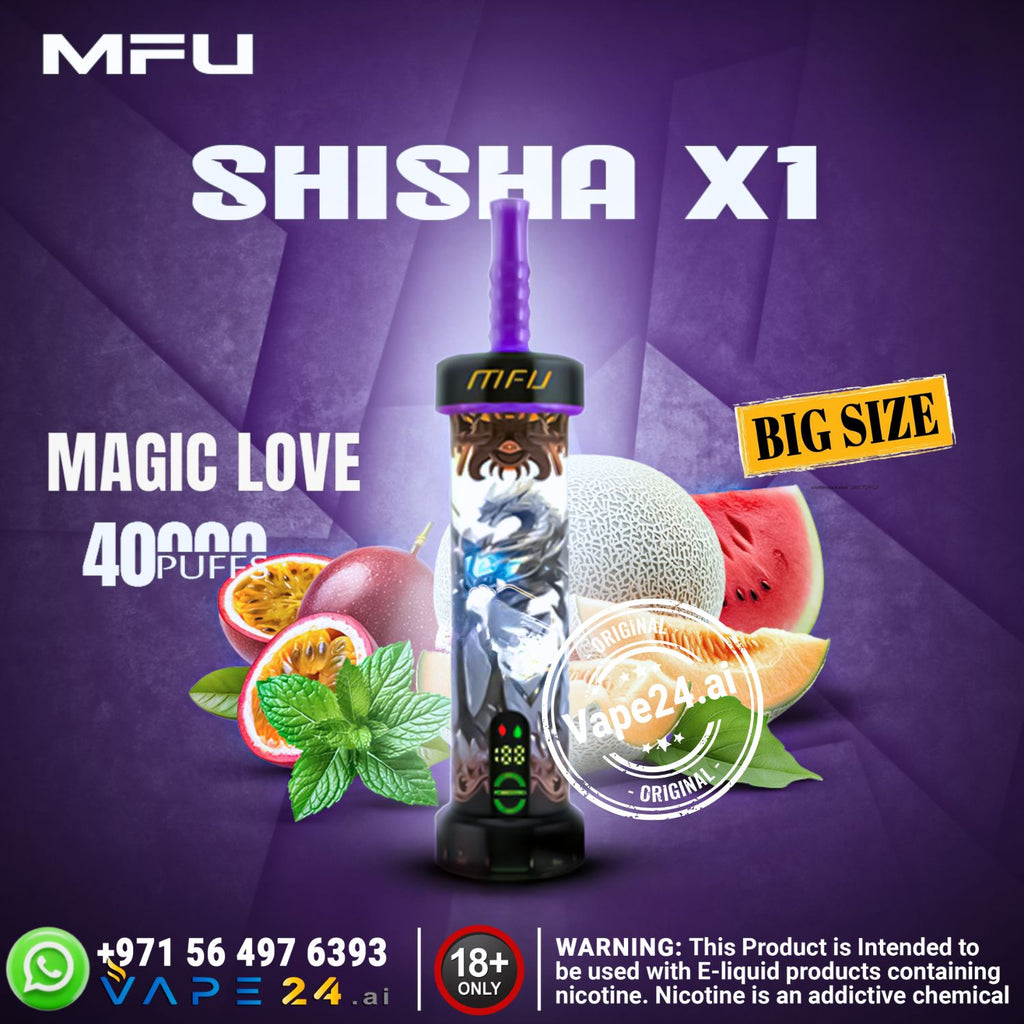 MFU Shisha X1 40000 Puffs Disposable Vape in UAE