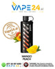 Vozol Gear Shisha 25000 Puffs Disposable Vape in Dubai Flavors: Mango Peach