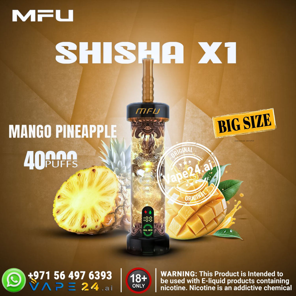MFU Shisha X1 40000 Puffs Disposable Vape in UAE