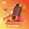 Wave Turbo 25,000 Puffs Disposable Vape – Buy in UAE Flavors: Mango Watermelon