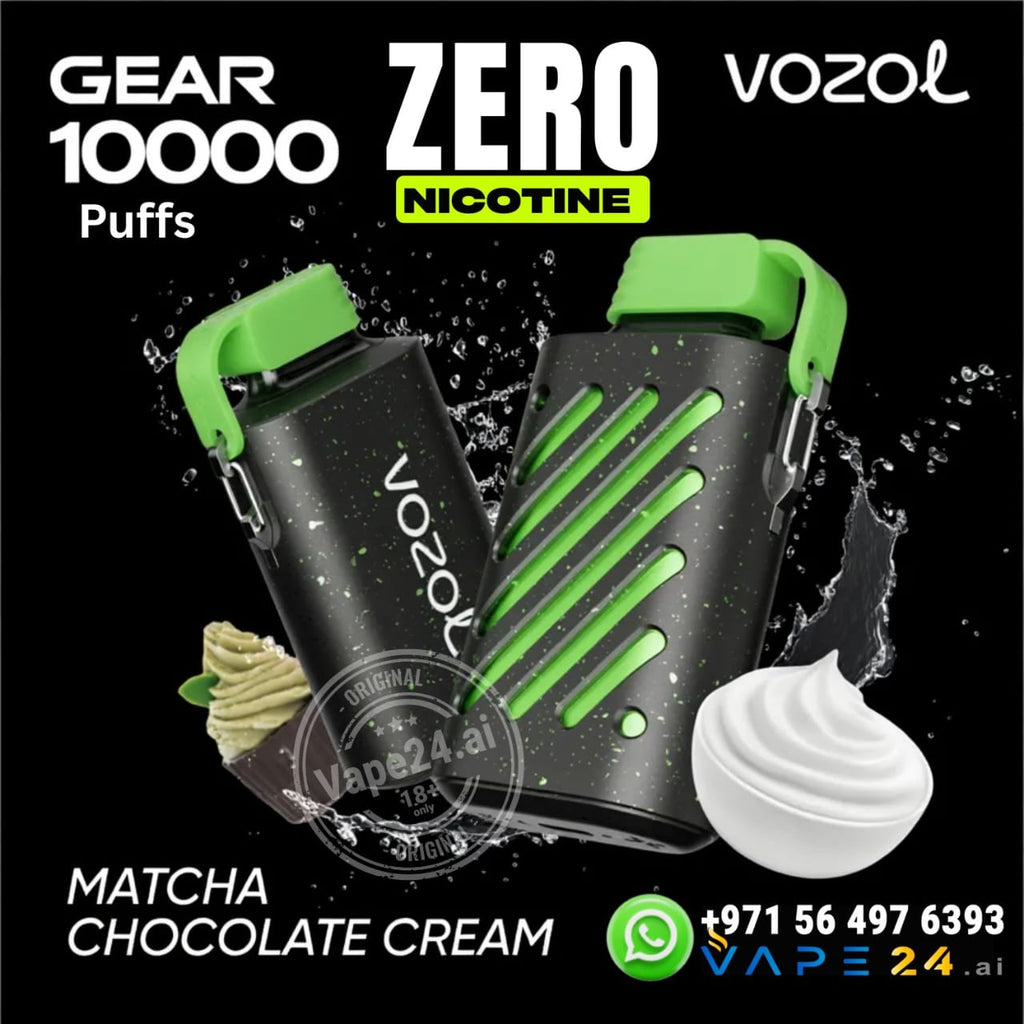 Vozol Gear 10000 Puffs Zero Nicotine (0%) Disposable Vape in Dubai